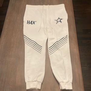 34 white complexity sweatpants